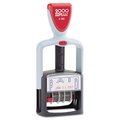 Consolidated Stamp Mfg Consolidated Stamp 011033 2000 PLUS Two-Color Word Dater; Paid; Self-Inking 11033